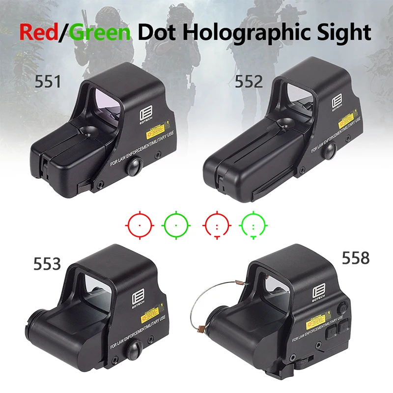 Eotech 558 Mira holográfica con lupa G43 5x plegable lateral - imagen 5