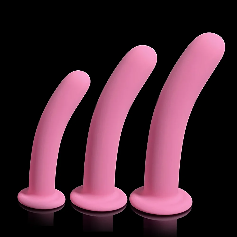 3pcs/Set Anal Plug Solid Silicone Anal Dildos For Women Men Sex Toys Beginning Butt Plug With Suction Cup Prostate Massage