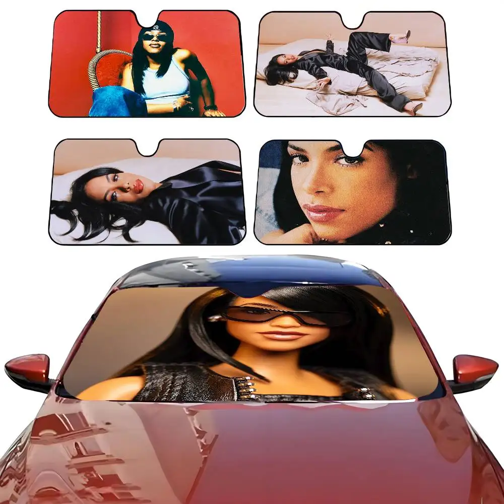 

Горячая певица A-Aaliyah автомобильный солнцезащитный козырек зонтик от солнца на лобовое стекло автомобиля солнцезащитный козырек от ультрафиолета и внутренний охладитель