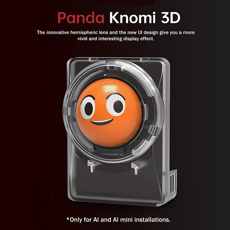 Panda Knomi 3D Printing Progress Display For A1 X1 P1 Printer Status Real-time Updates Customize UI OTA UPD
