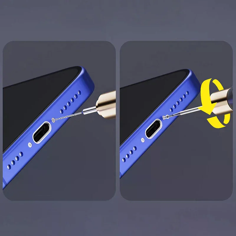 

Сверло с скользящей резьбой U8 для удаления зачищенных винтов с резьбой для снизу телефона, обратные поврежденные винты, инструменты