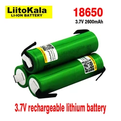 100% original LiitoKala VTC5A 18650 2600mAh 3.7V 20A discharge rechargeable battery for replacing electric vehicle batteries, to