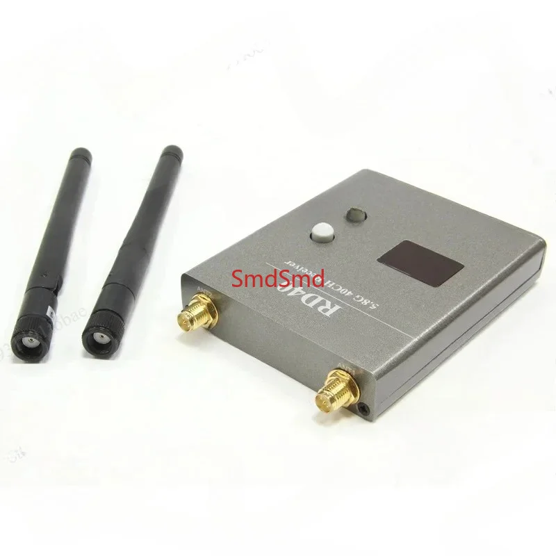 5.8GHZ 48Channel RD40 Raceband Dual Diversity Receiver With A/V and Power Cables For Rc racing drone Quadcopter VS RC832