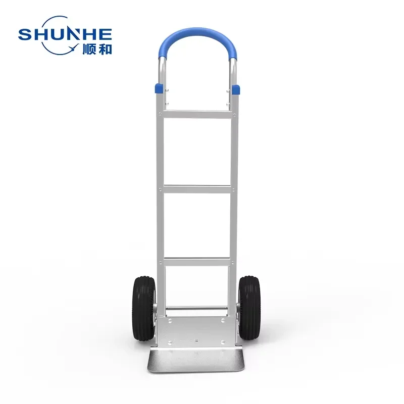 High Quality Heavy Duty Aluminum Folding Storage Hand Trolley Cart 440lbs