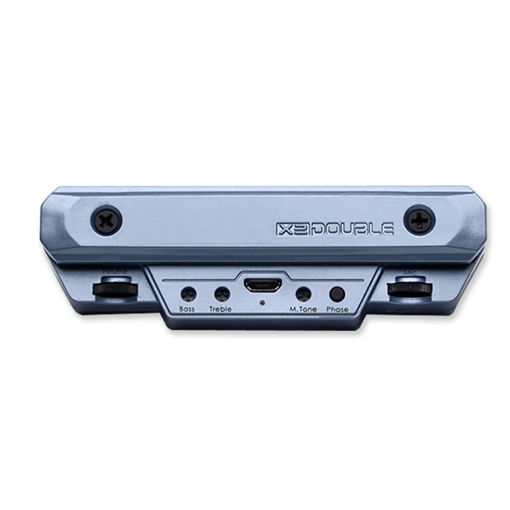 

A99I-DOUBLE X0 Guitar Pickup Preamp Soundhole Pickup With Volume & Tone Control For Acoustic Guitar Musical Instrument