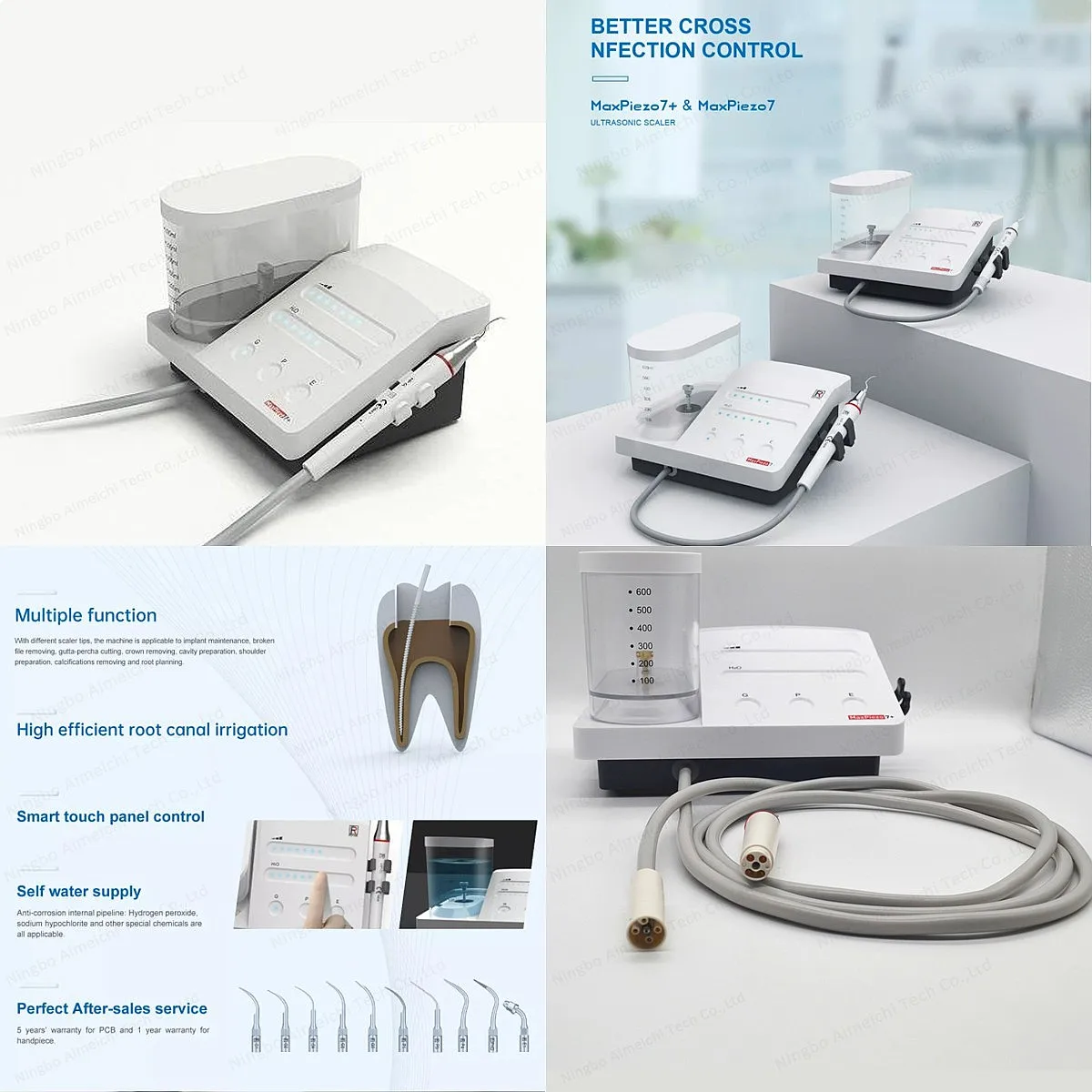 MP7 Dentals Ultrasonics Scaler with Scale and Surrounding Function Air Table Scaler