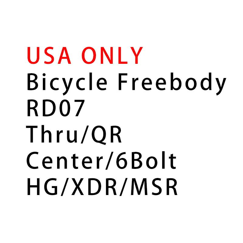 

(ТОЛЬКО UAS)RD07-Thru/QR-Center/6 Болт-концентратор FreeBody-HG/XDR/MSR