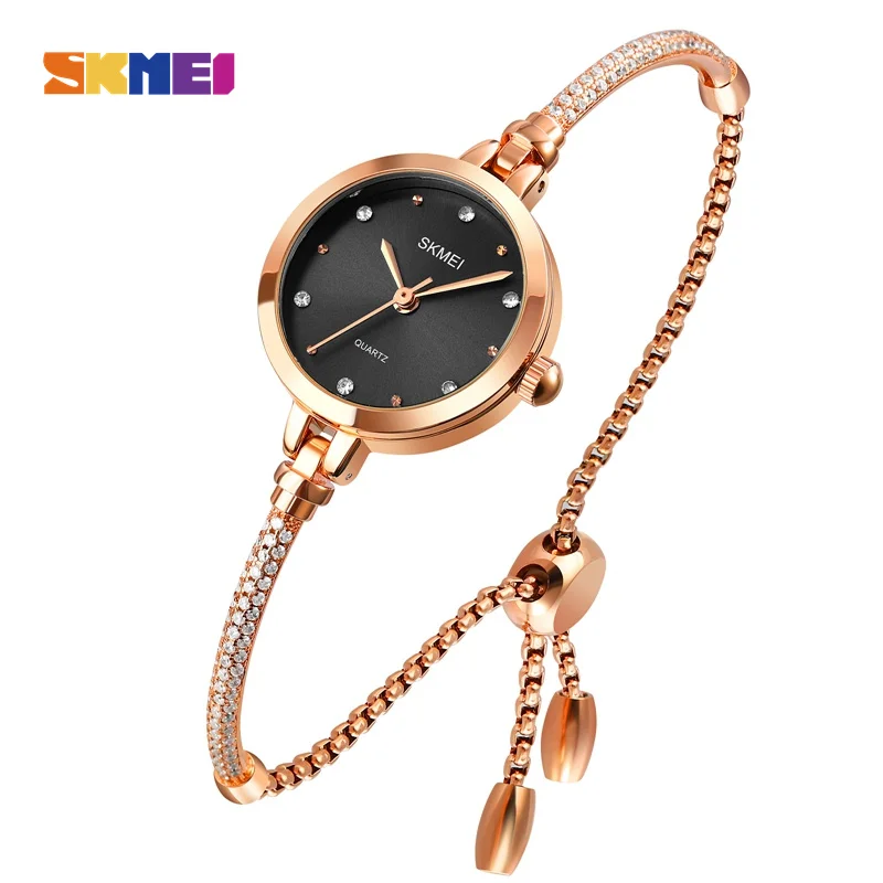 SKMEI Simple Women Quartz Watch Fashion Thin Ladies Watches Casual Female Girl Dress Clock 3Bar Waterproof Relogio Feminino 1805