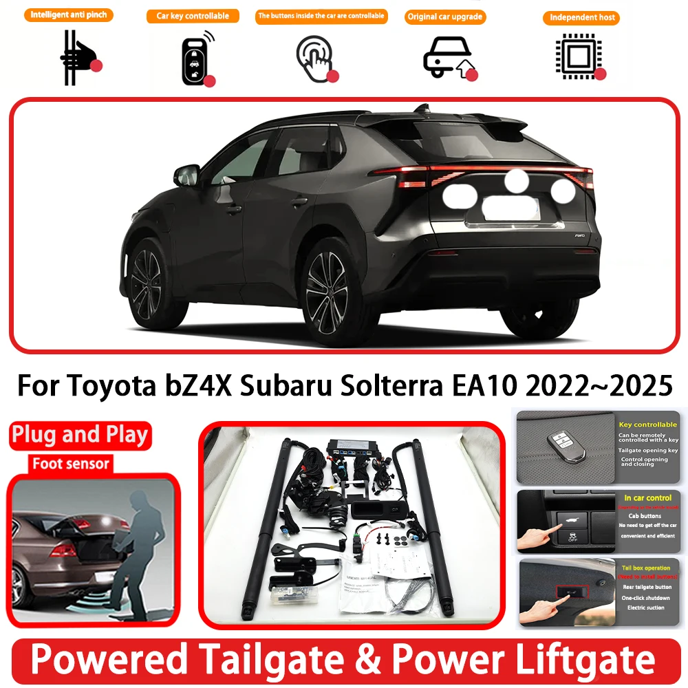 for Toyota BZ4X Subaru Solterra EA10 2022~2025 OEM Plug and Play Auto Powered Tailgate Power Liftgate Rear Trunk Opener System