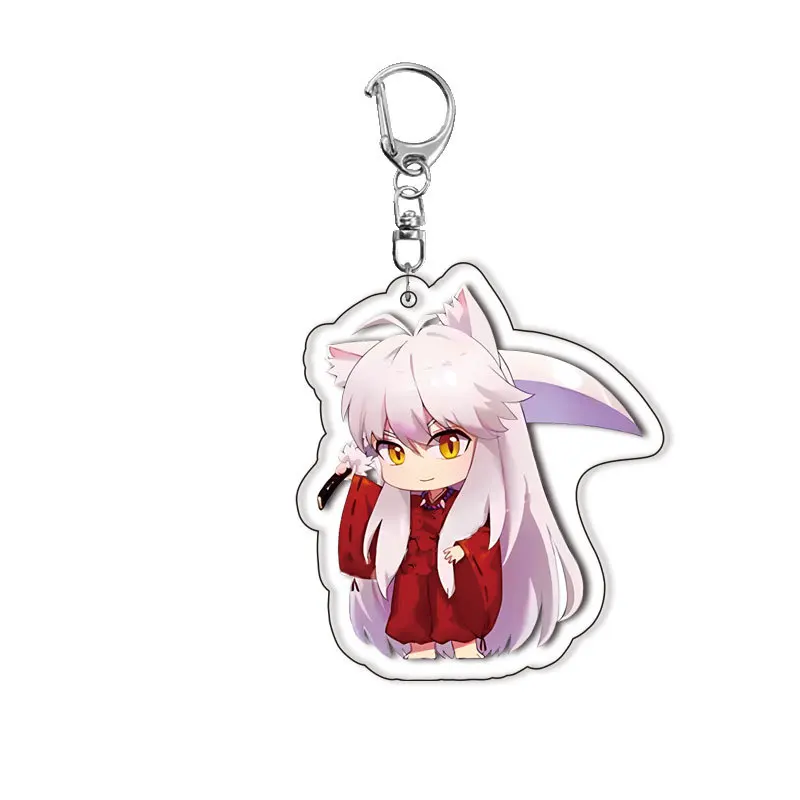 Anime Inuyasha Gorou Cosplay Raiyou COSTUME Acrylic Key Chains Keyring Prop Xmas Gift