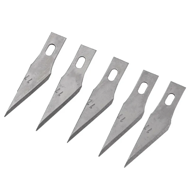 40PCS Penknife replacement blade blade 4 # 11 # 16 # metal model mobile phone film cutting knife carving knife art knife