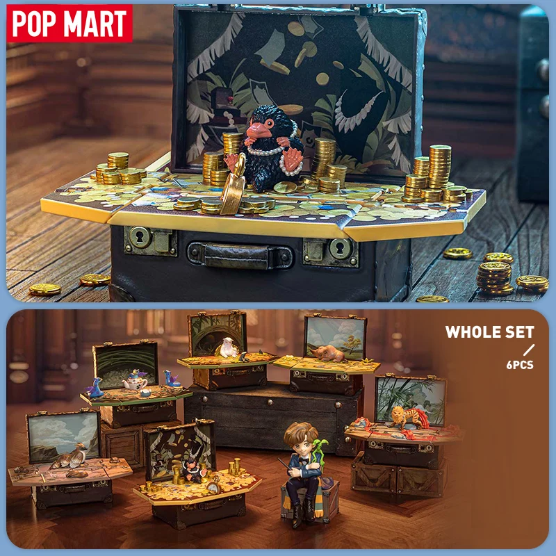 POP MART фигурки фантастических животных серии загадочная коробка 1 шт./6 шт. POPMART глухая коробка экшн-фигурки