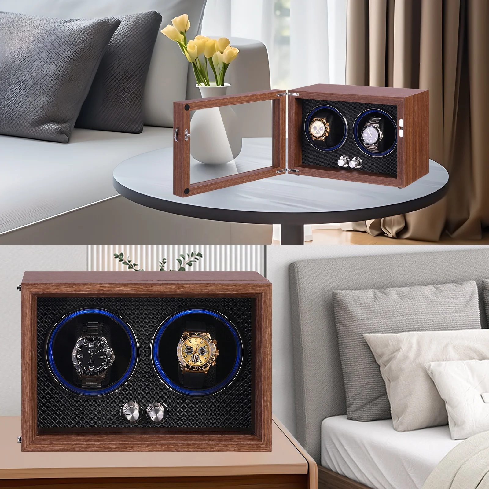 Boîte à remontoir de montre au - Luxury Watch Service avis et prix