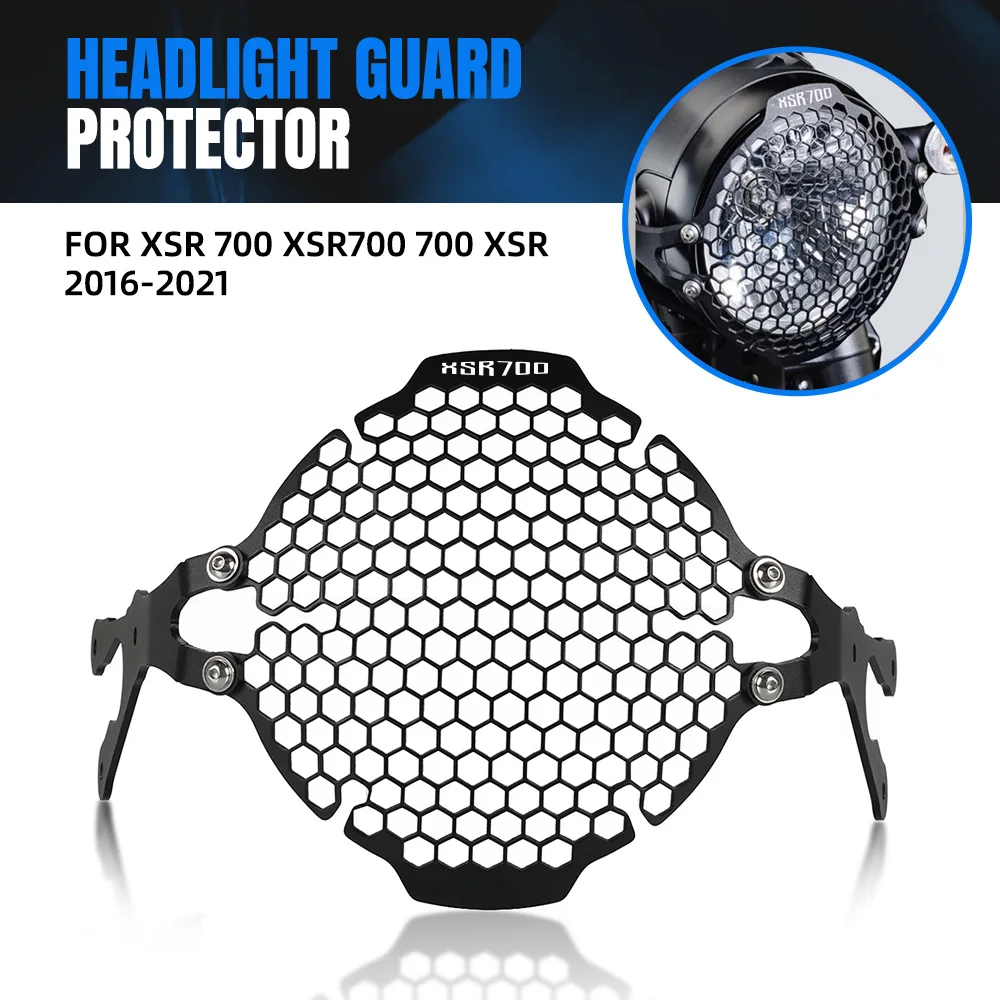 

For Yamaha XSR 700 XSR700 700 xsr 2016 2017 2018 2019 2020 2021 Motorcycle Headlight Guard Protector Grille Covers Accessories