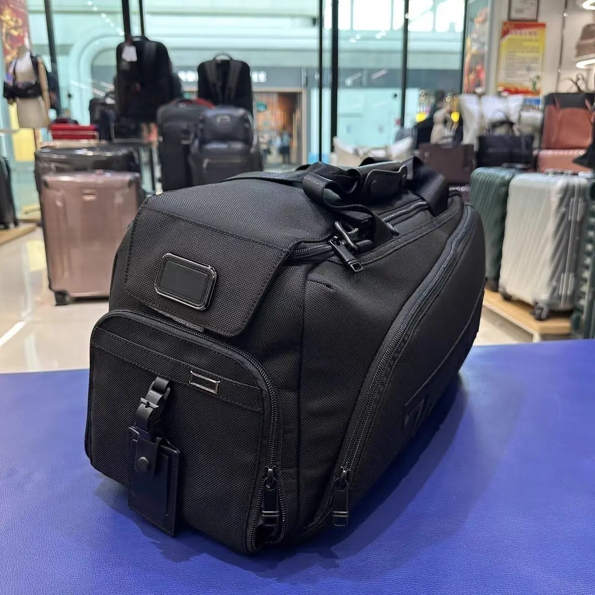 حقيبة رياضية للرجال، حقيبة جولف رياضية من النايلون بسعة كبيرة لمعدات التمرين، حقيبة عطلة نهاية الأسبوع متعددة الأقسام 2203712