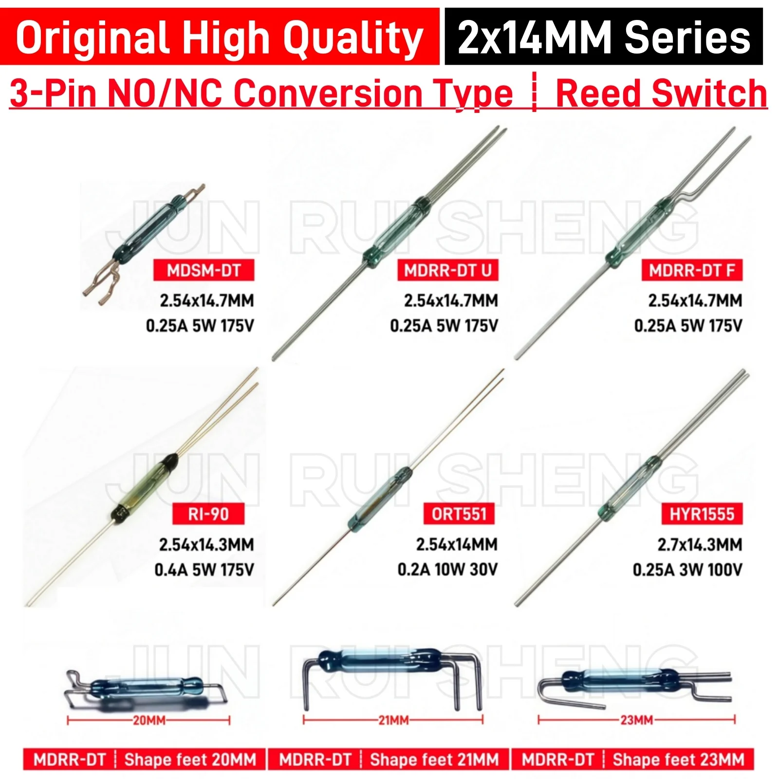 10PCS Reed Contact …