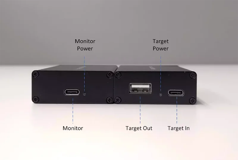 Open Source Portable USB Sniffer USB2.0 USB1.1  Wireshark Bus Protocol Analyzer