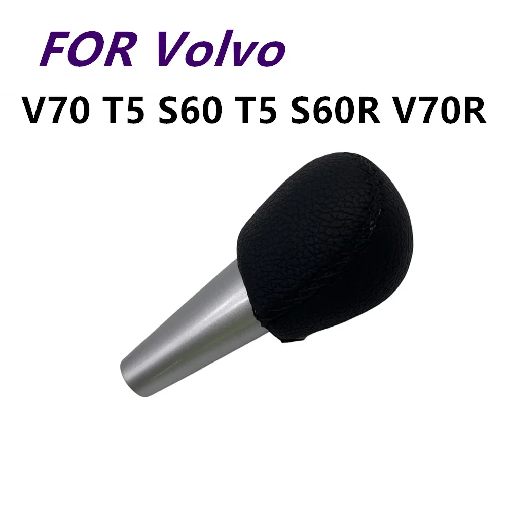 

Gear Shift Knob FOR Volvo V70 T5 S60 T5 S60R V70R 2004-2008 Leather Handball Lever Stick Pen Car Styling
