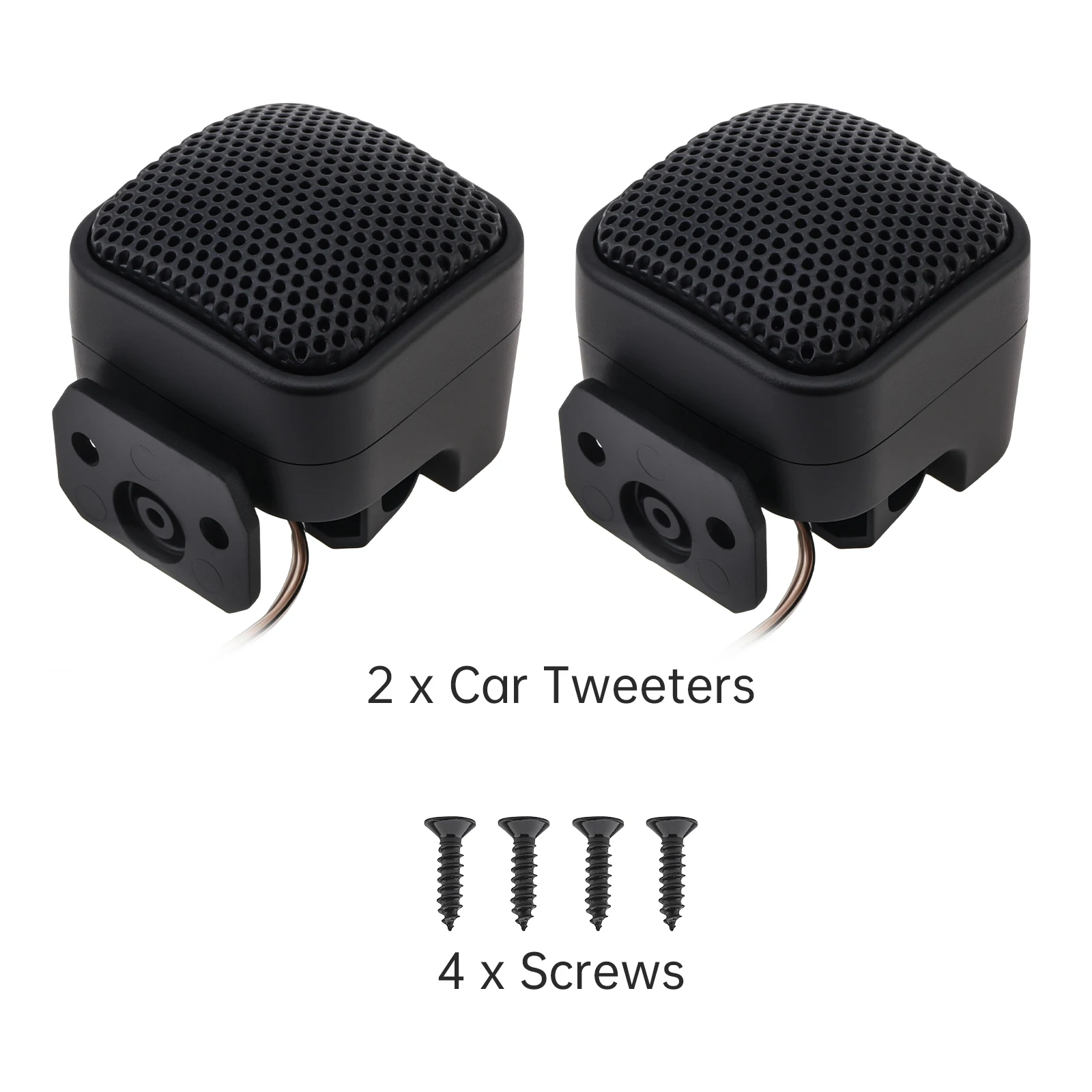 2pcs Car Speakers 500W TP-004A High Efficiency Mini Tweeter Speakers for Car Audio System
