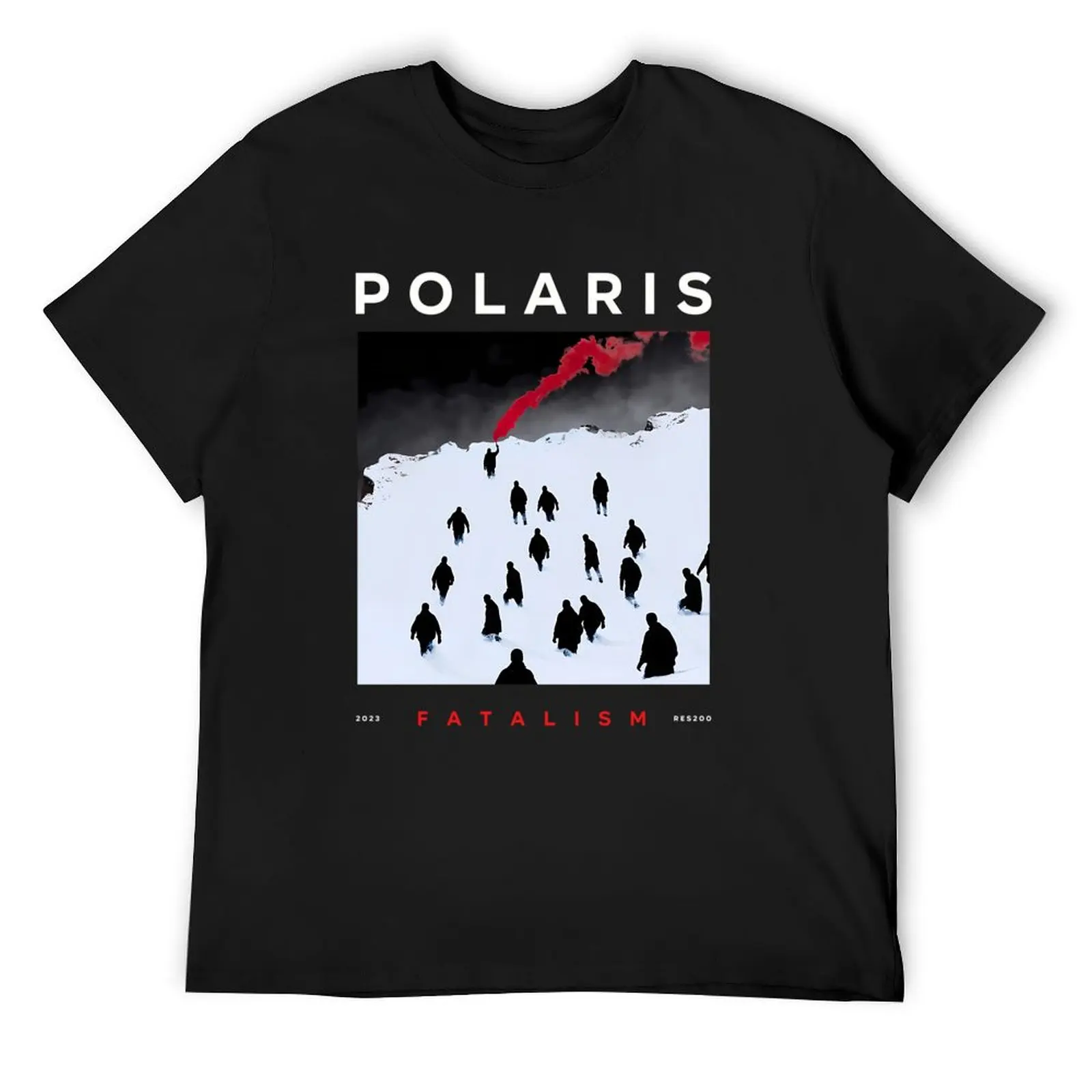 

Polaris Merch Fatalism T-Shirt summer top vintage graphic tee tops mens clothes