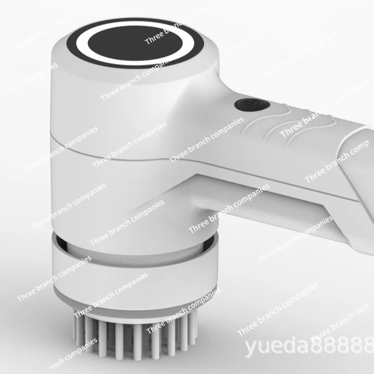 Multifunctional Scene Mini USB Charging Handheld Wireless Replaceable Brush Head Electric Cleaning Brush