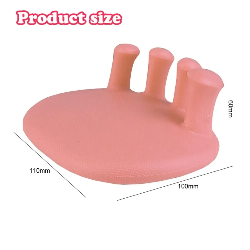 2 pçs silicone arco pé trainer macio suporte pé toe corrector polegar valgus corrector dedo do pé arco trainer correção plantar