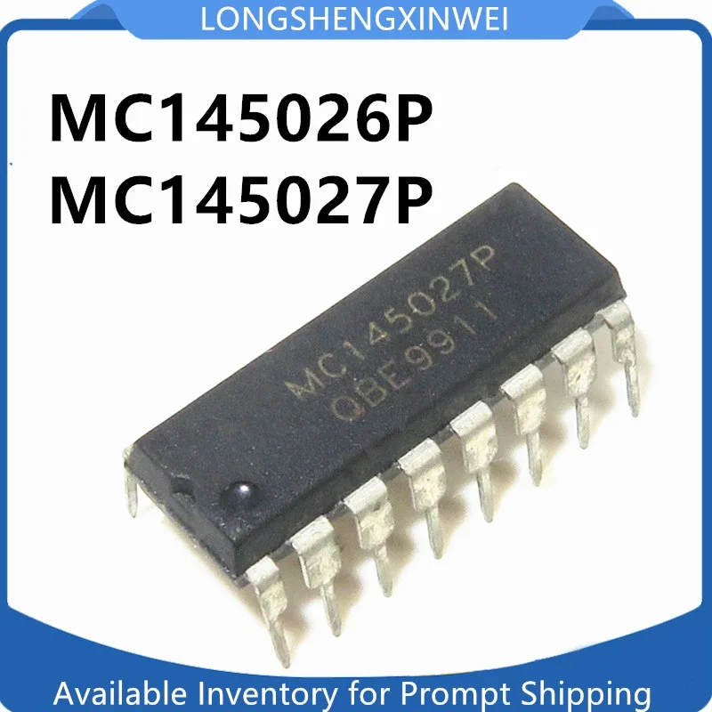 

1 шт. новый оригинальный MC145026P MC145027P DIP-16
