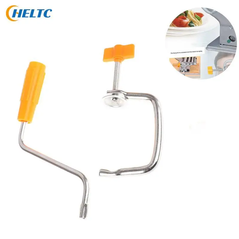 핸들 내구성 파스타 기계 홀더 교체 홈 고정 국수 메이커 클립, 주방 금속 도구 부품 핸드 헬드 액세서리, 1 개