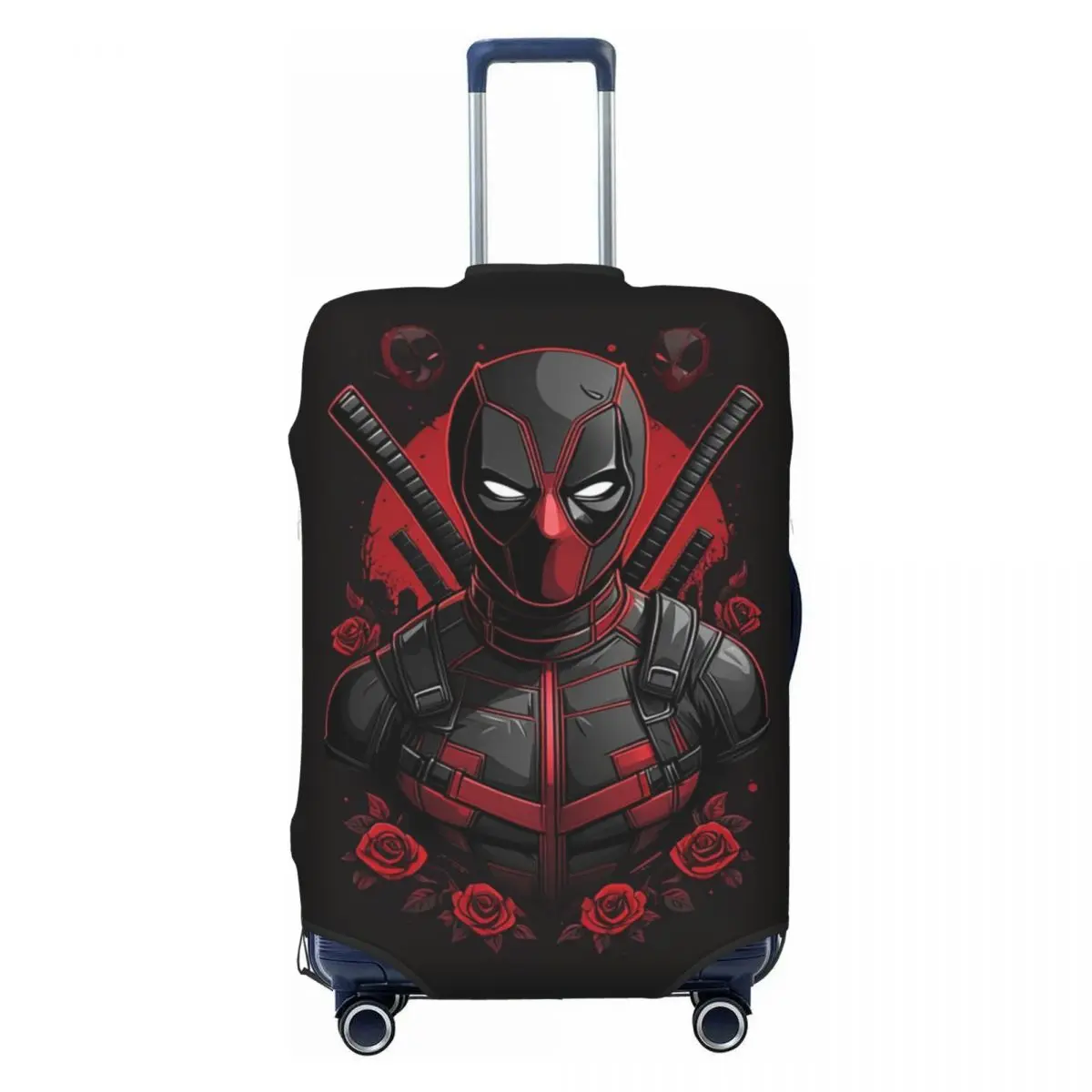 

Custom D-Deadpool Movie Travel Luggage Cover Elastic Suitcase Cover Protector Fit 18-32 Inch