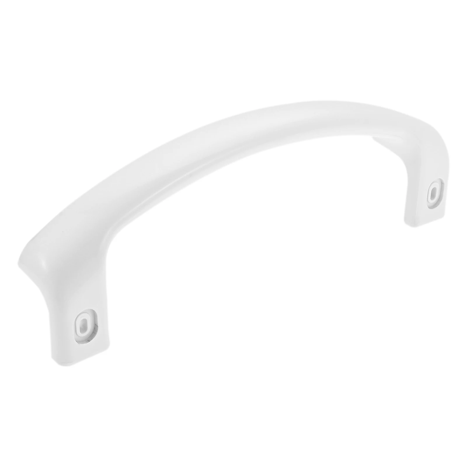 1pc Refrigerator Handle 22cmx10cm/8.66inchx3.94inch Universal Refrig Door Knob White Plastic Accessories Durable Easy Install