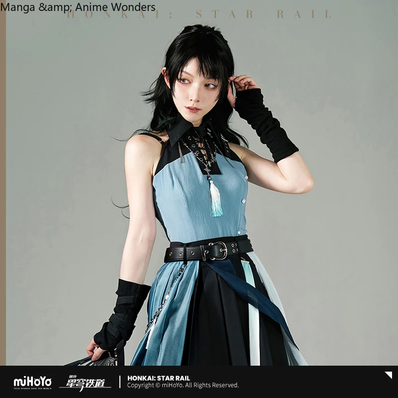 

Предпродажа, официальный топ MiHoYo, оригинальная серия Genshin Impact Feixiao, топ без рукавов с тематическим оттисканием, косплей, подарки на Хэллоуин, игра