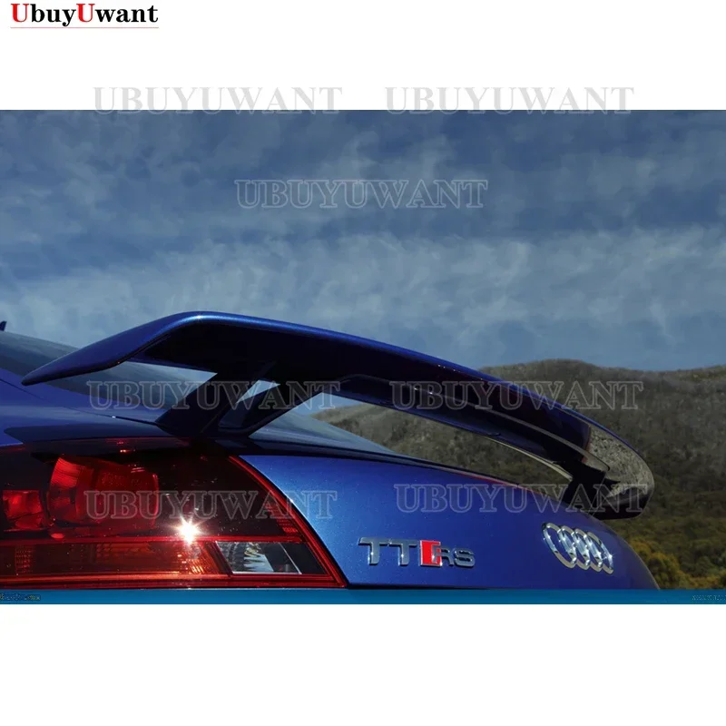 Carbon Fiber Rear Trunk Spoiler For Audi TT MK2 Boot Wing Lip Decoration Body Kits Spoiler 2008 2009 2010 2011