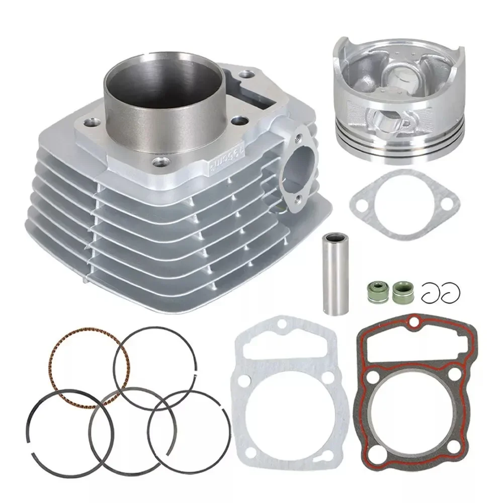 63.5mm Big Bore Motorcycle 196cm³ ATV Accesories Parts Engine Cylinder 200CC Piston Kit For Honda CB200 ATC 200 XL200 XR200 XR20