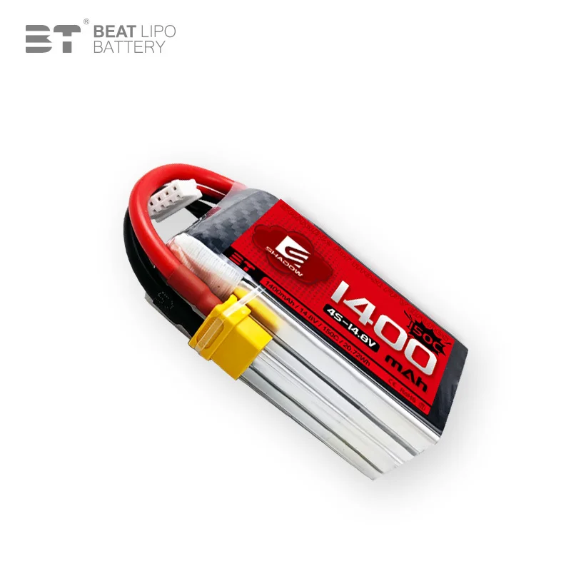4s новый 14,8 V 1400mAh 150C LiPo аккумулятор для радиоуправляемого квадрокоптера вертолета FPV гоночного дрона запасные части 14,8 V перезаряжаемая батарея