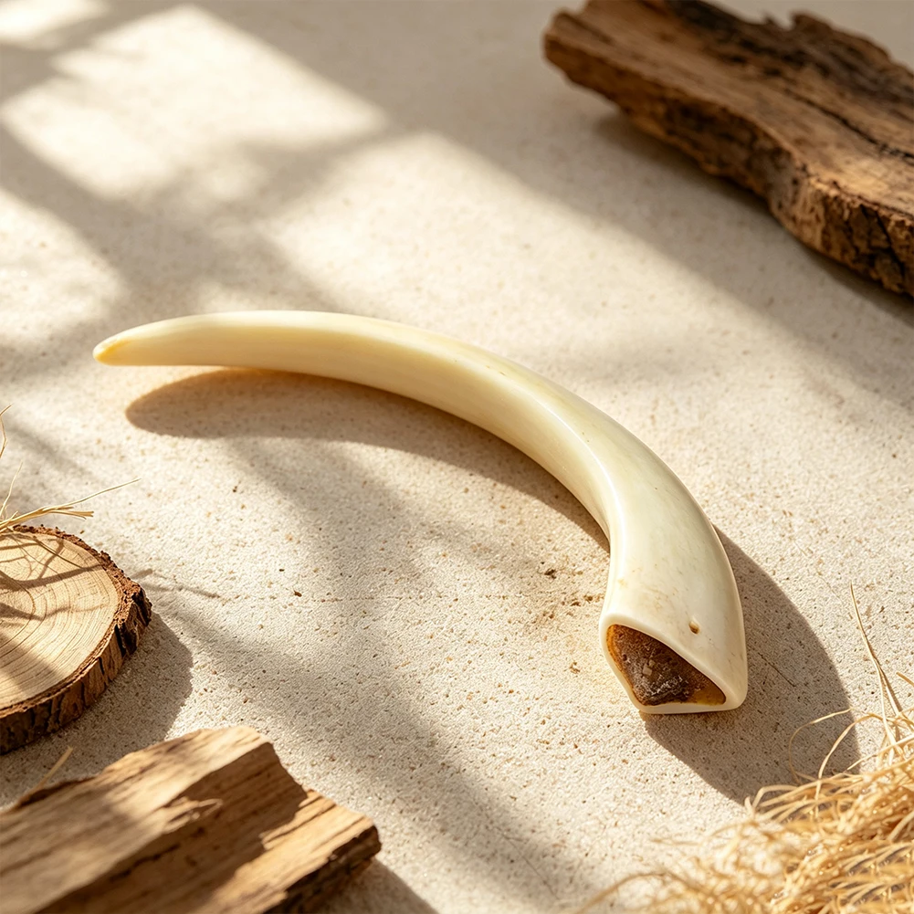 Harz Wildschwein-Zahnkralle, Simulierte Gebogene Wildschwein-Zähne, Ornament, Künstlich für Schmuck, DIY-Handwerk, Sammlung, Heimdekoration – Detail 3