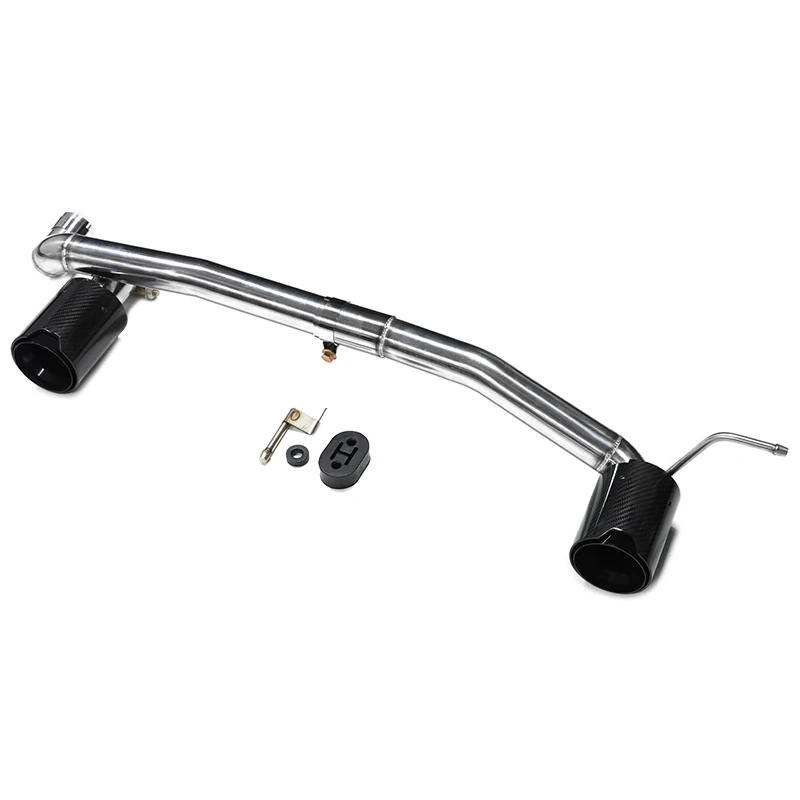 Auto Uitlaat Tip Voor B48 BMW F30 F31 320i 328i 330i M Sport 3 Serie 2017-2019 Rvs Dual uitlaatpijp Uitlaat Tip