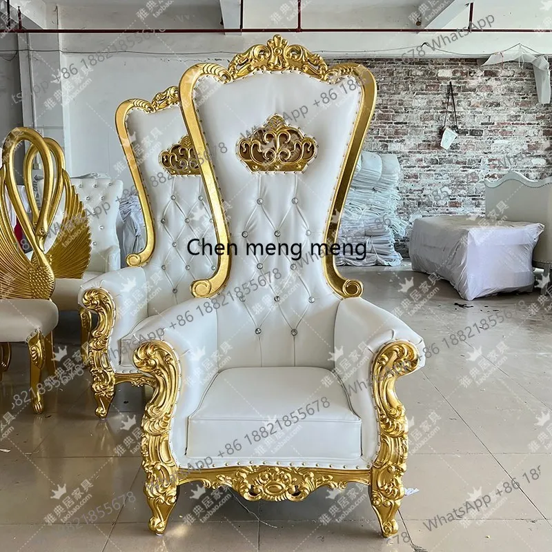 

Европейское кресло в неоклассическом стиле, из массива дерева, с высокой спинкой, для отдыха, для декора отелей и студий, деловое кресло