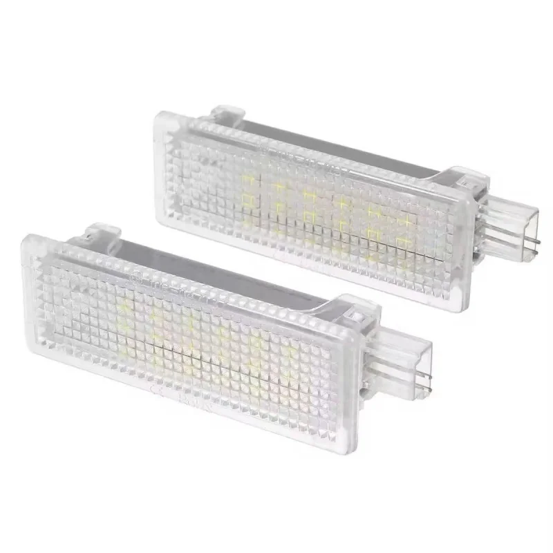2pcs For BMW E60 E70 E90 E92 E93 E87 E88 F02 F10 F20 X5 M3 MINI Z4 White LED Courtesy Footwell Under Door Interior Light Lamps