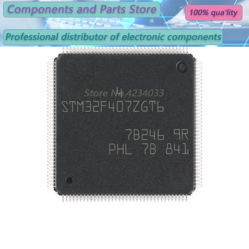 1PCS/LOT STM32F407ZGT6 STM32F407ZGT STM32F407 LQFP-144 New and Original In Stock