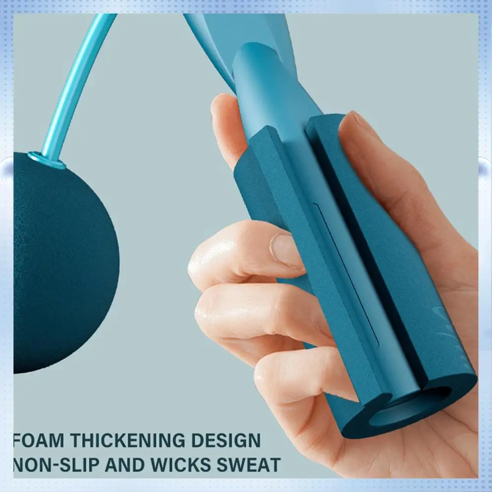 

ABHQ-Cordless Skipping Rope Fitness Exercise Children's Skipping Rope Wireless Weighted Ball Weighted Skipping Rope
