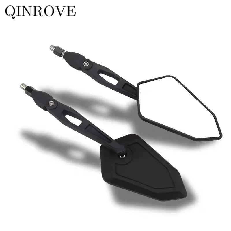 Espelho retrovisor universal da motocicleta, espelho lateral ABS para Yamaha, Crosser 150, MT07, MT09, MT10, TDM 900, FZ6, XJ6, XMAX 250, NMAX, 8mm, 10mm