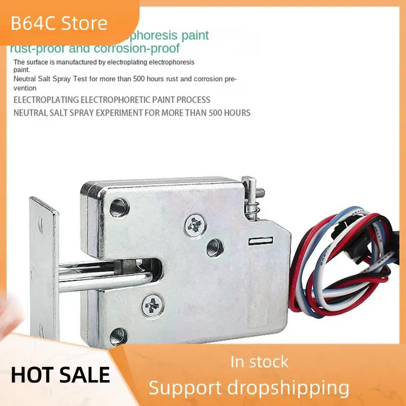 

B64C Storage Cabinet Door Lock DC Mini Electric Control Cabinet Drawer Lock