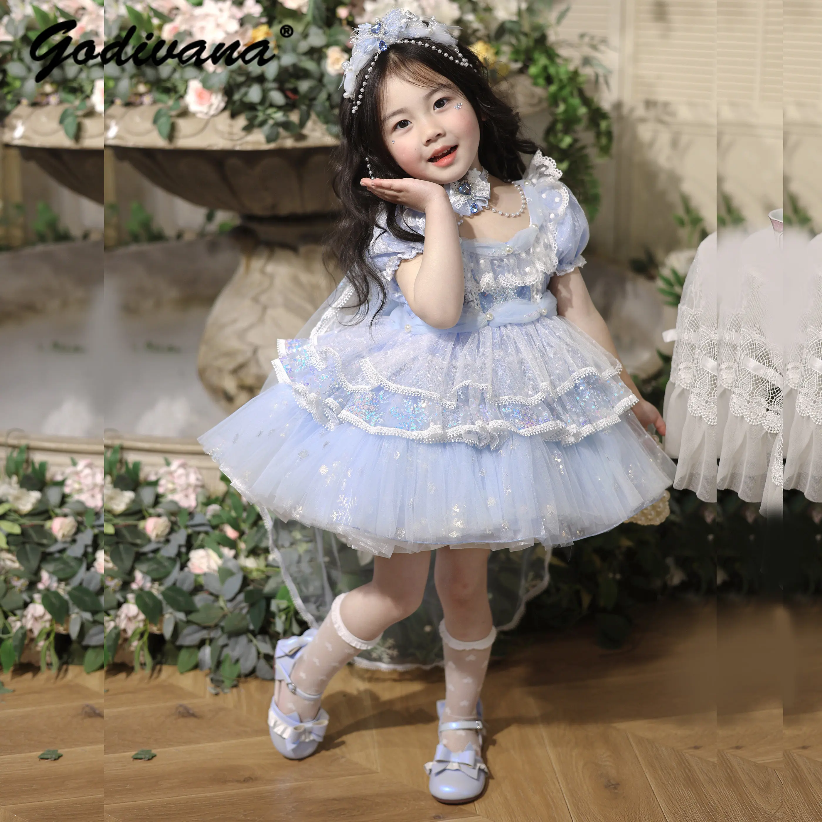 Glitter Tablecloth - 2026 New Summer Girls Sweet Princess