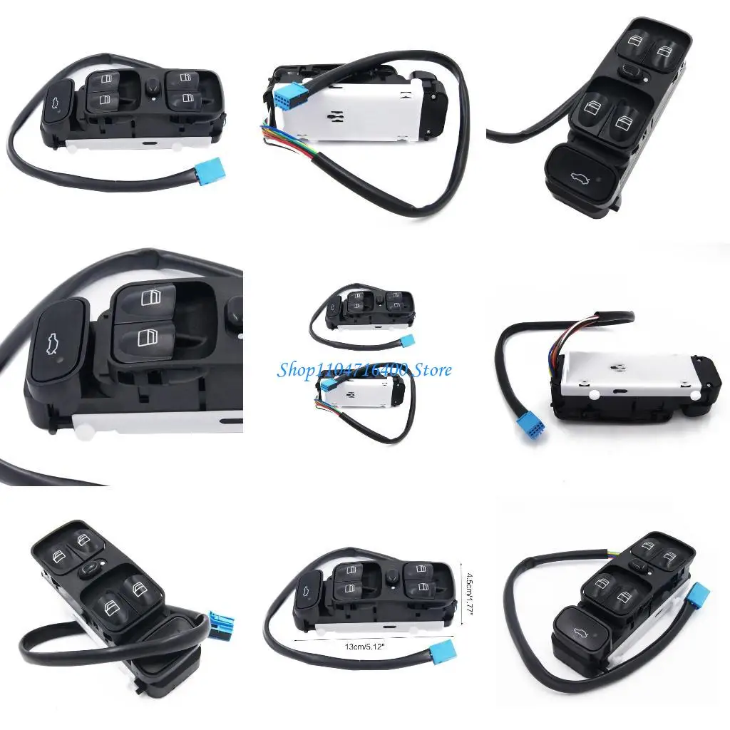 y1gd A2098203410 Interruptor ventana eléctrico control maestro coche para W209 CLK320 CL ​​K500 2003-2009 Pieza