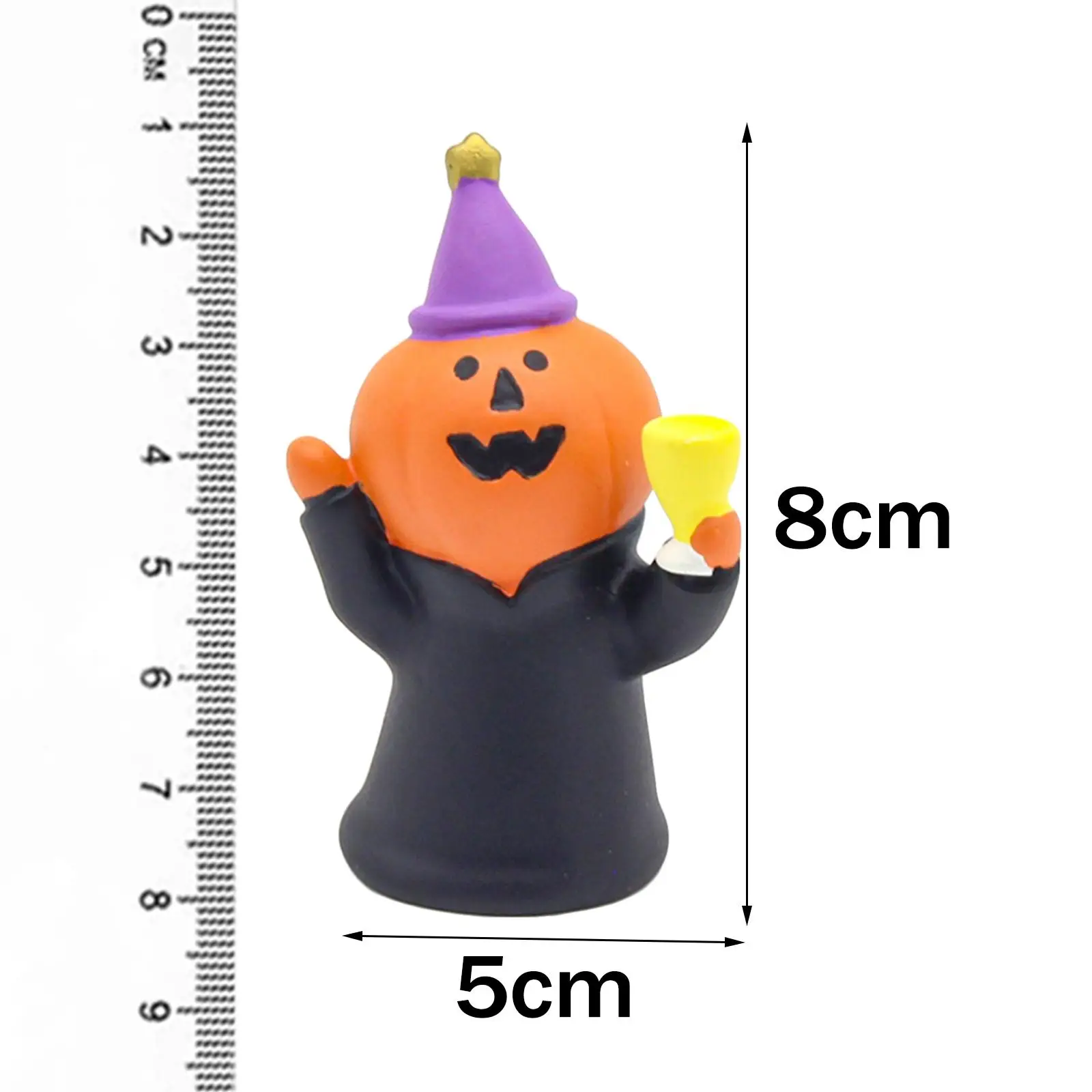 เครื่องประดับรูปผีฟักทอง ของตกแต่งฮาโลวีน ของเล่นจิ๋วสำหรับเด็กผู้ชาย ของเล่น DIY