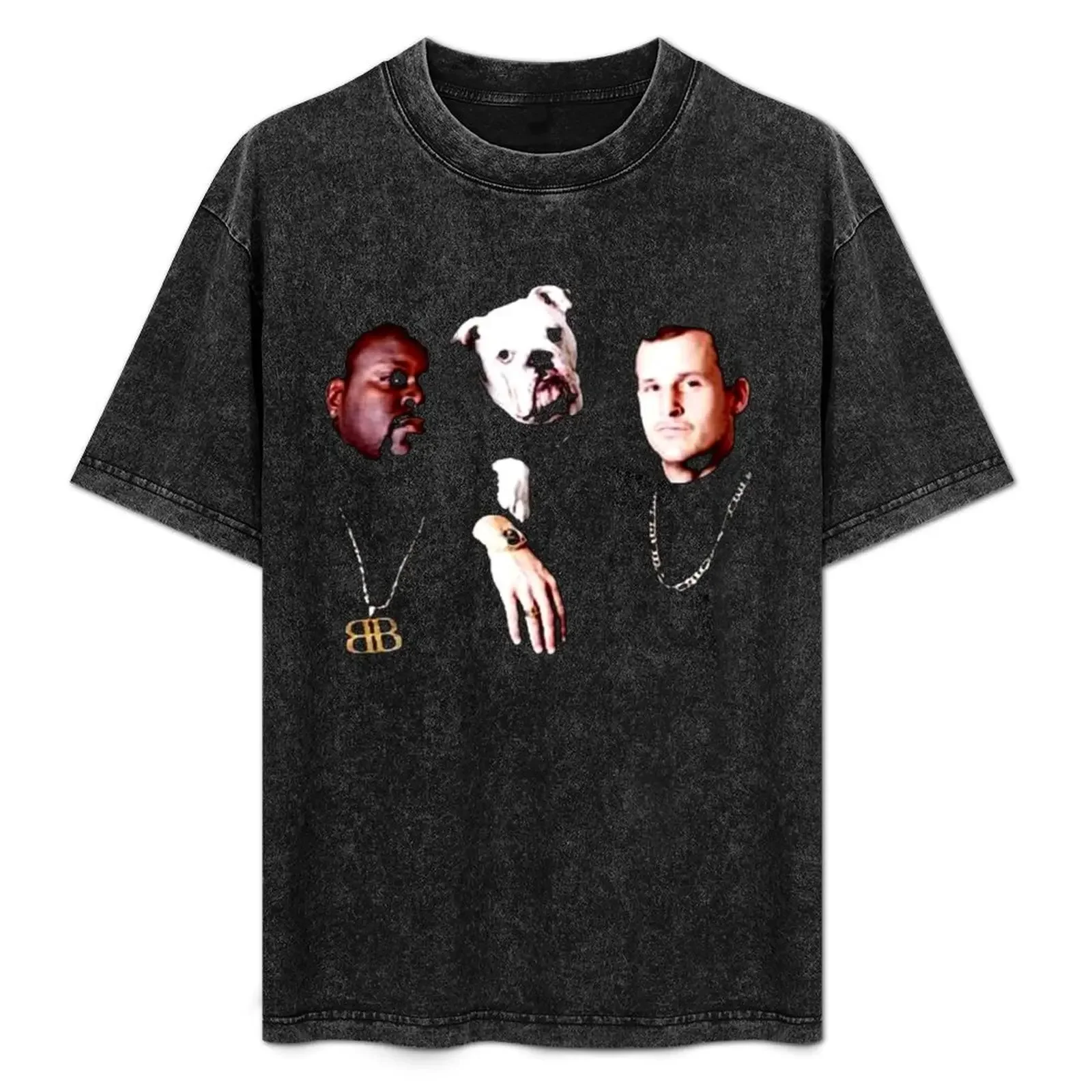 

Rob And Big friends T-Shirt hippie clothes Luxury man oversized graphic tee cotton t shirt men