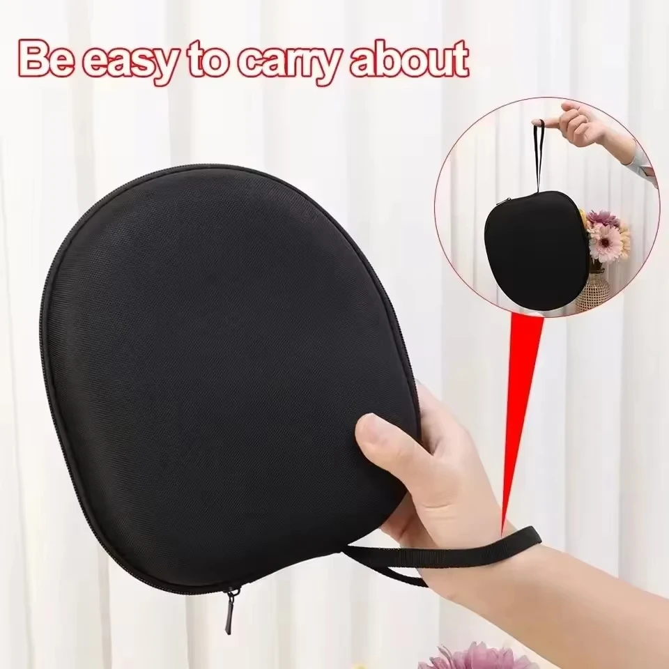 EVA Carrying Headphone Case Headset Travel Bag for Sony MDR-ZX100 ZX110 ZX300 ZX310 ZX600 WH-CH 720N On-Ear Headphones Pouch
