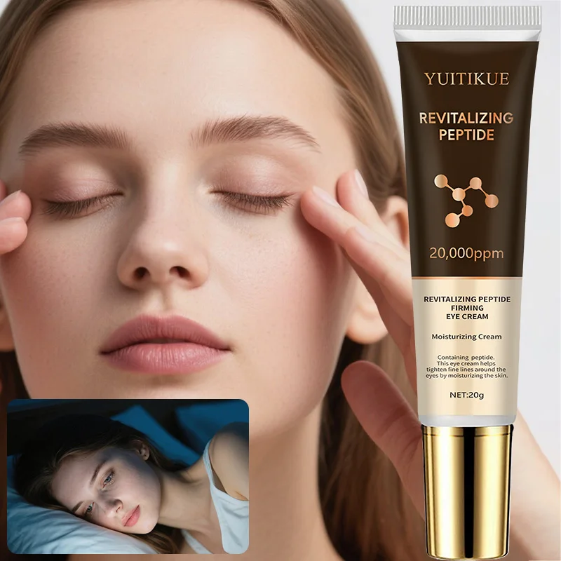 Firming Peptide Anti-Aging Eye Cream Deep Moisturizer Fade Dark Spot Reduce Puffy Eyes Daily Eye Treatment
