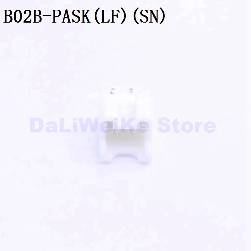 50 pçs/lote B02B-PASK-1 (lf) (sn) largura dos pés: 2.0mm 2pin conector  novo e original