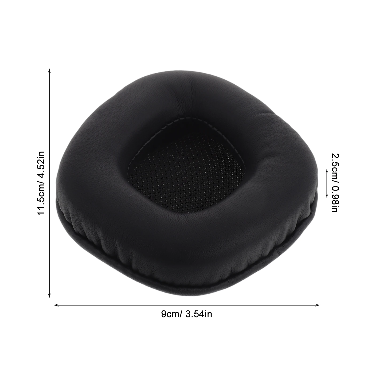 Almofadas de substituição para fones de ouvido, 2 peças, almofadas de proteína confortáveis, longas sessões de jogos, compatíveis com Void Pro